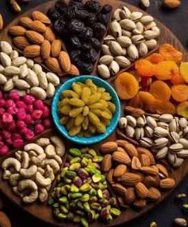 Nuts and superfoods
